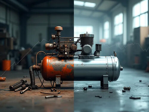 Letzter Firmenblog über Datengesteuerter Leitfaden: Luftkompressoren reparieren oder ersetzen