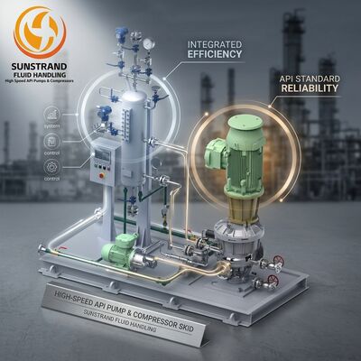 Ein guter Preis. 37KW Sundyne LMV 322 Ersatz Hochgeschwindigkeits-Zentrifugalpumpen 4.0MPa Online