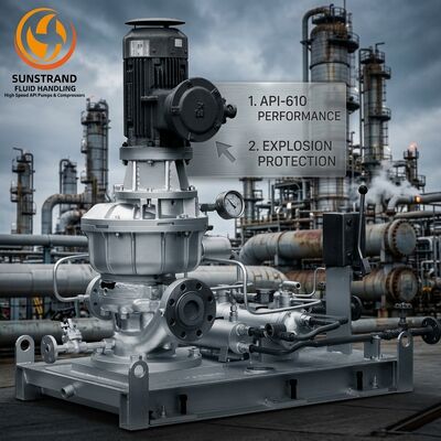 Ein guter Preis. Schwere Kohlenwasserstoffverarbeitung Hochgeschwindigkeits-Zentrifugalpumpen Sundyne LMV 322 Online