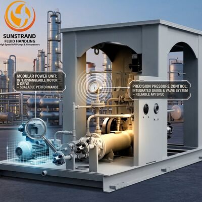 Ein guter Preis. Hochgeschwindigkeits-API 610 vertikale Zentrifugalpumpe 74 M3/Hr 400 Gpm Sundyne LMV 341 Ersatz Online